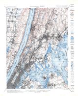 Topographic Sheet 002 - New York - New Jersey Harlem Quadrangle